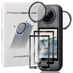 Protectores Vidrio Insta360 X5 – Lente y Pantalla HD Cobertura Total