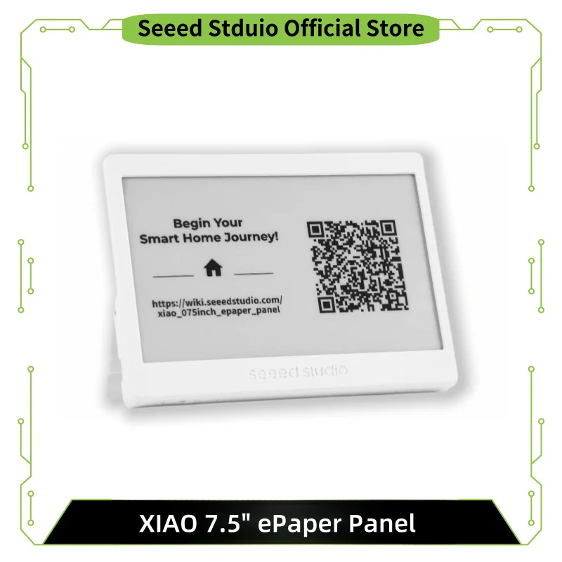 XIAO Panel ePaper de 7,5", pantalla e-ink 800 × 480 esp32 Asistente doméstico, compatible con TRMNL, batería recargable de 2000 mAh ﻿ - imagen 3