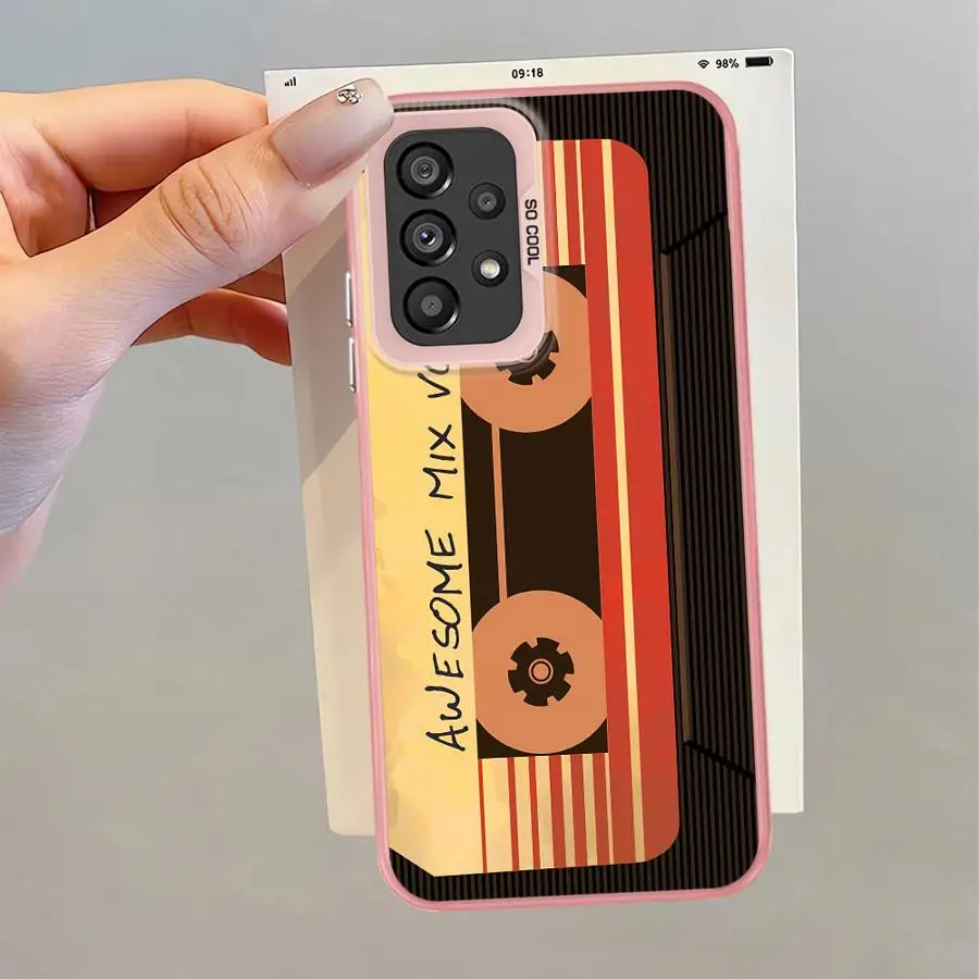 Funda para Samsung para Galaxy A15 A16 A34 A13 A32 A22 A12 A24 A25 A23 A14 funda suave patrón de cinta de la suerte - imagen 2