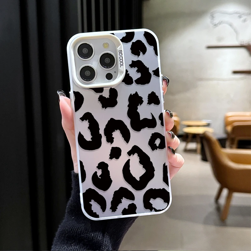 Funda con estampado de leopardo para Xiaomi 11 Lite 5G NE 14T POCO X6 M5S 14 13 13T 12T Pro X7 X5 X3 NFC F4 GT F5 F6 M6 Pro 4G - imagen 3