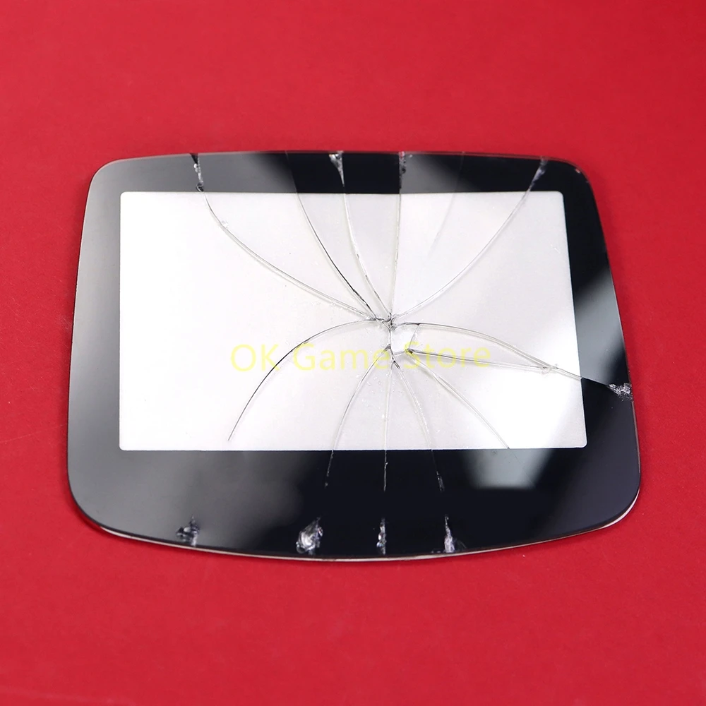 50 Uds. Espejo de lente de cristal de pantalla LCD de repuesto para GameBoy Advance GBA pantalla de cristal para consola de juegos GBA