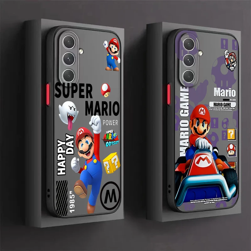 Juego Frosted translúcido para Samsung A53, A52, A33, A32, A51, A71, A21S, A13, A73, A50, A22, A12, suave, 5G