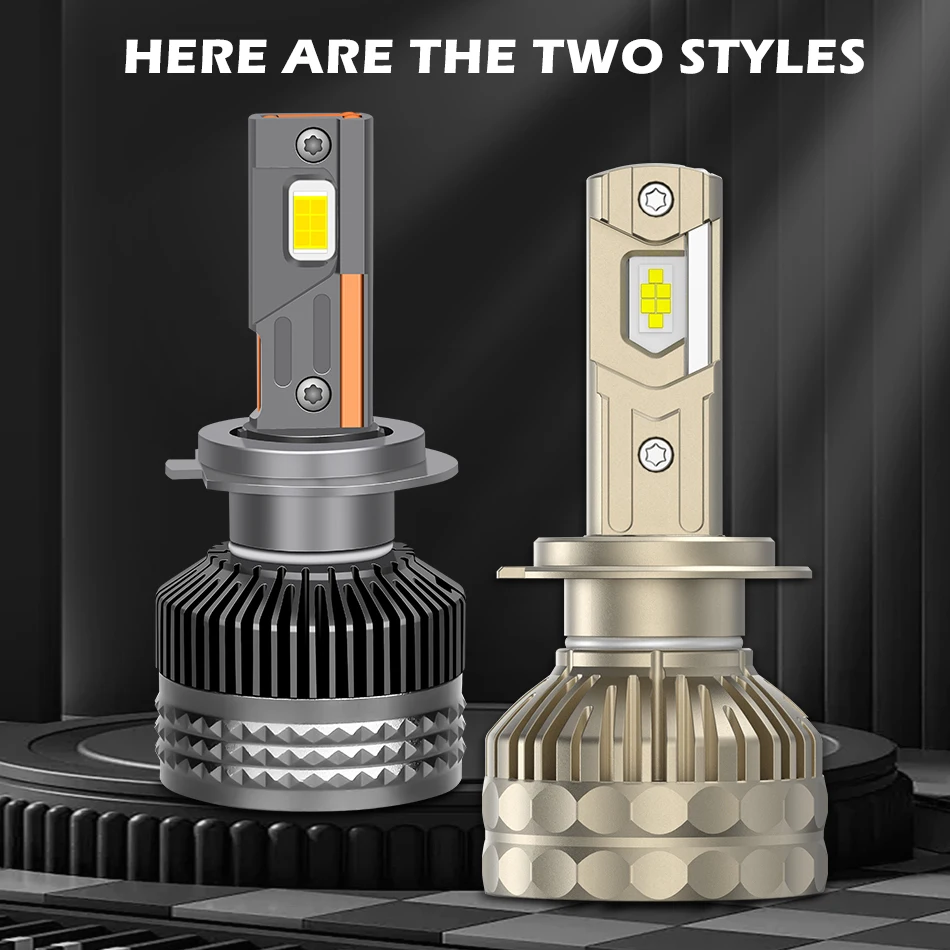 Faro LED para coche Canbus 100000LM H7 Super HB4 H11 H4 H1 9012 HB3 9005 9006 H8 Luces Plug-N-Play 160W 6000K Lámpara automática - imagen 5