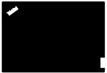 Pegatinas de vinilo precortadas para Lenovo Thinkpad, película protectora para 2023, T14, T14S, Gen 4, 3, 2, 1, 1 unidad - imagen 2