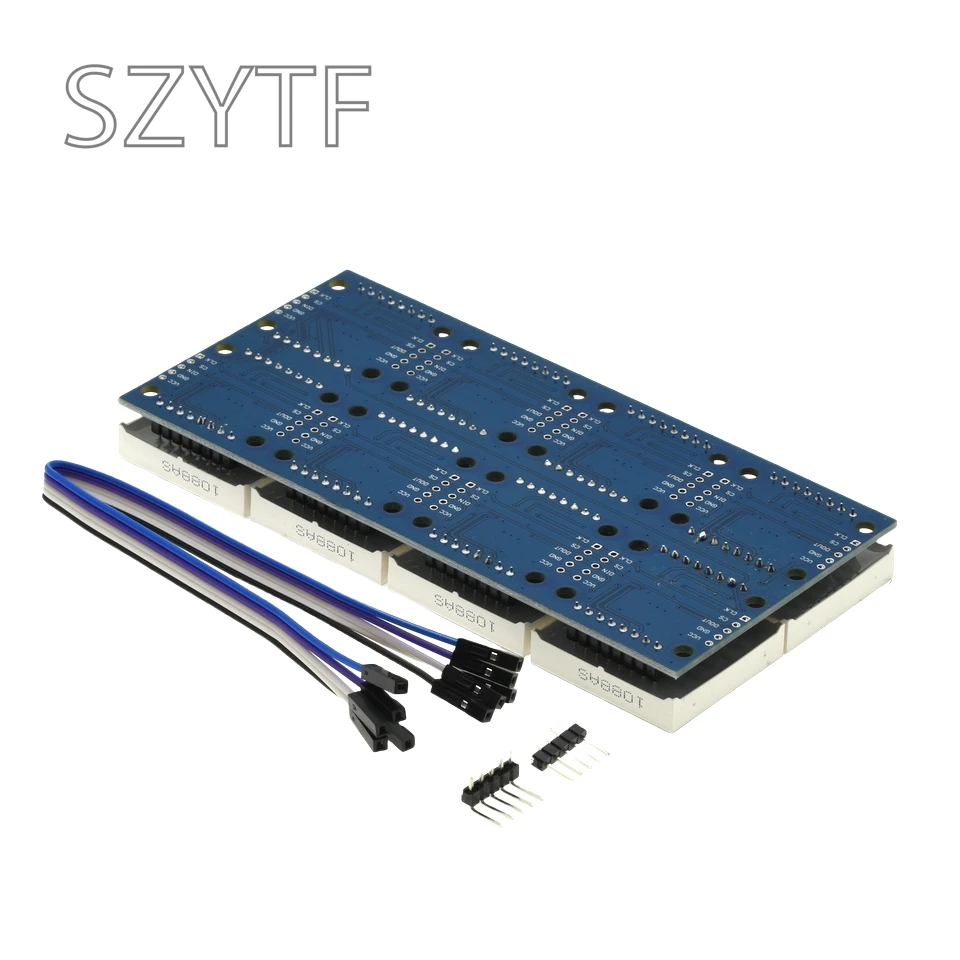 Unidad de Control de microordenador MAX7219 Dot Módulo de matriz, módulo de un solo Chip de 8 bits, Módulo De Pantalla LED - imagen 2