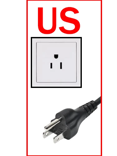 ADD US  power cord