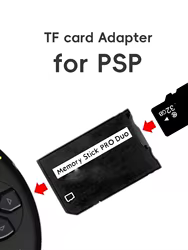 Adaptador Memory Stick Pro Duo a MicroSD para PSP 1000/2000/3000