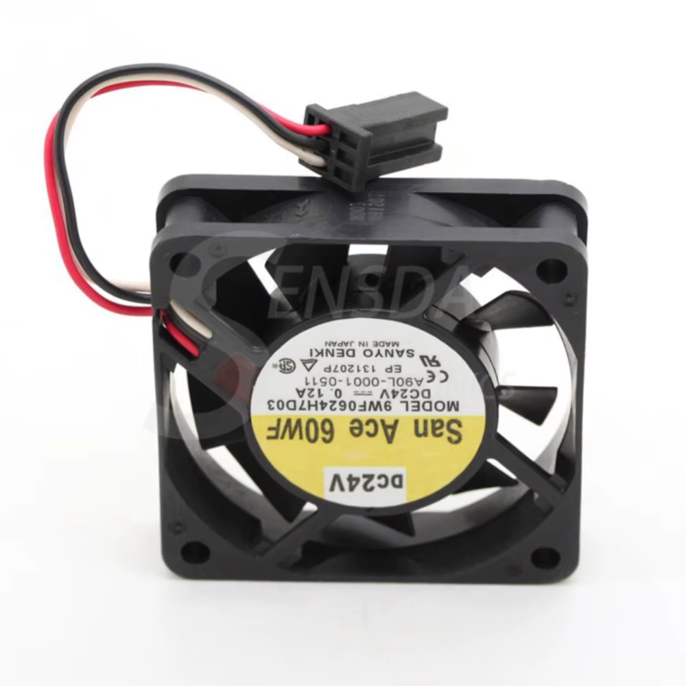 Ventilador Sanyo 9WF0624H7D03 60x60mm 24V Refrigeración Servidor - imagen 5