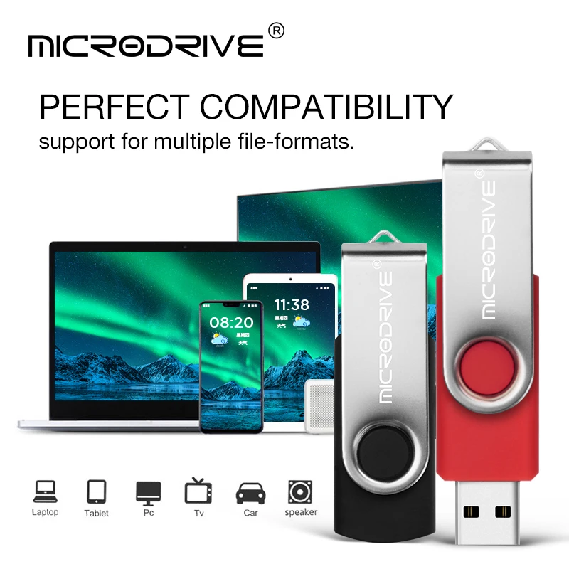 Unidad Flash USB de 128GB, unidad de bolígrafo resistente al agua, memoria USB de 64GB, 8GB, 16GB, 32GB, memoria Flash PenDrive de alta velocidad - imagen 5