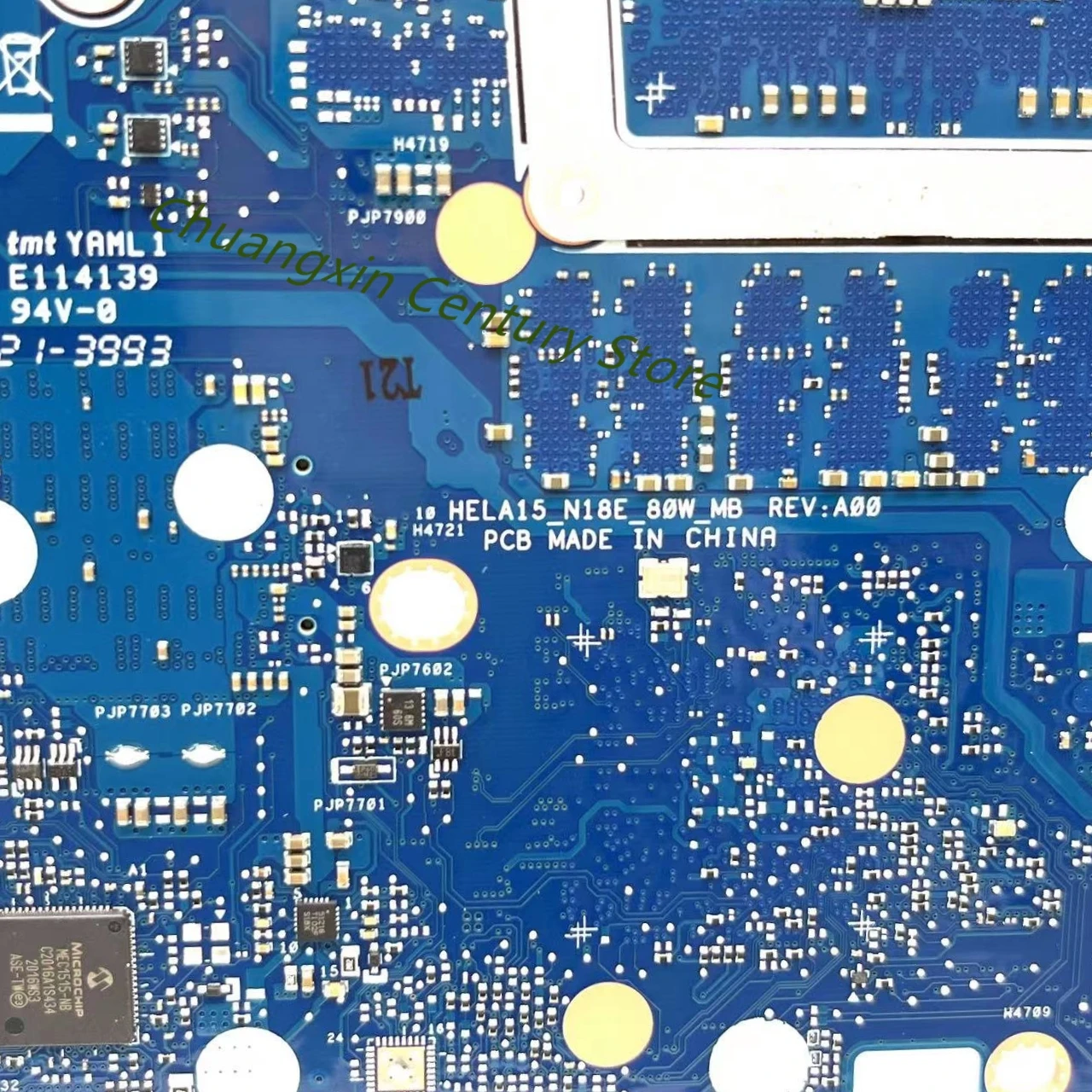 Placa base para portátil DELL G7 7500 7700, HELA15-N18E-80W-MB con CPU I5 I7-10TH, GTX 1660TI/RTX2060/2070, GPU 100%, prueba - imagen 5