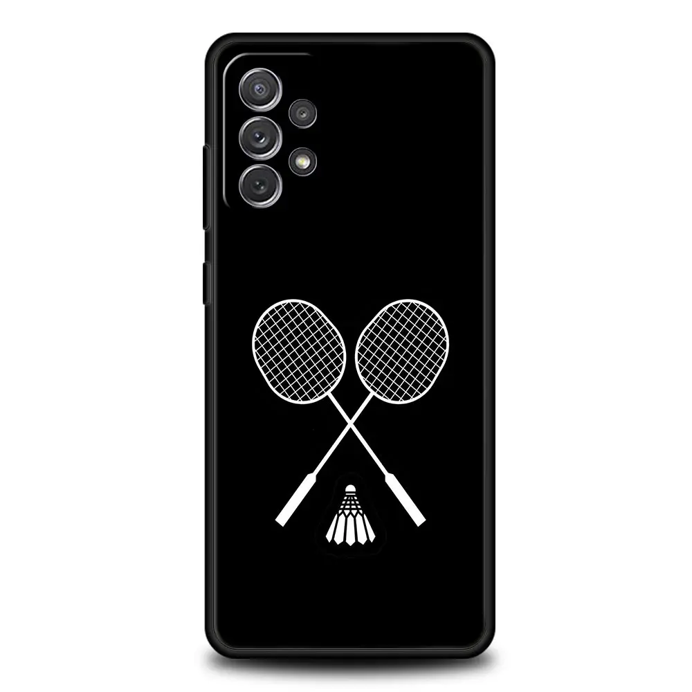 Funda de teléfono de bádminton para Samsung A51 A71 A21S A17 A11 A15 A25 A31 A41 A23 A33 A53 A73 A07 A03S A05S A13 A35 A55 5G - imagen 4