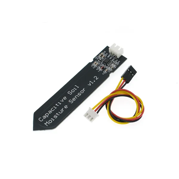 Sensor capacitivo de humedad del suelo módulo v1.2 resistente a la corrosión operación de amplio voltaje enviar Cable de conexión - imagen 4