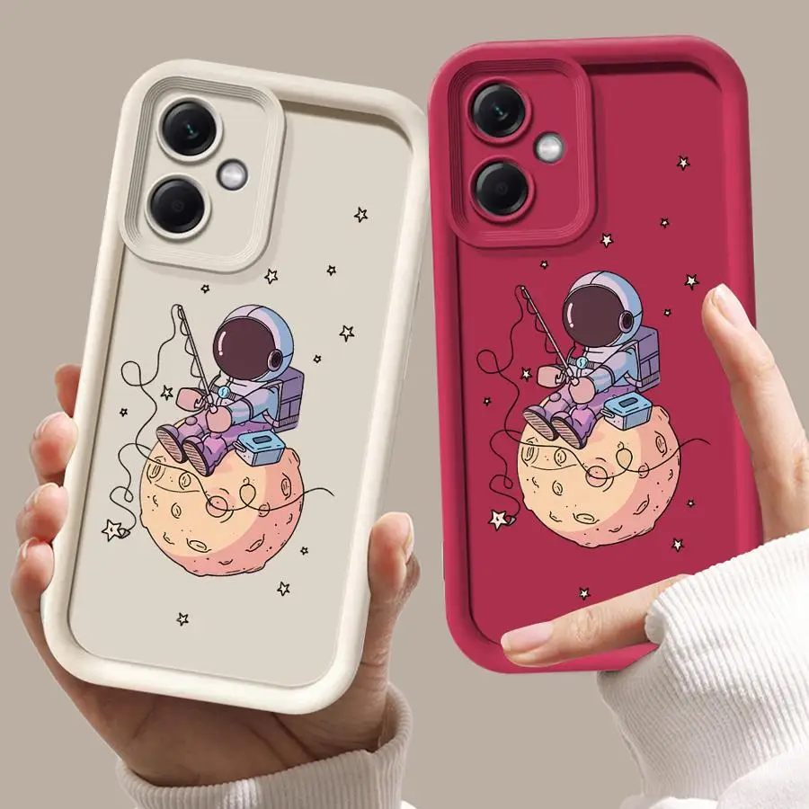 Funda de teléfono para Xiaomi Mi 11 Lite 11T Pro, funda suave, astronauta espacial, genial