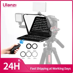 Teleprompter Ulanzi RT02 para DSLR, móvil, tableta y directo