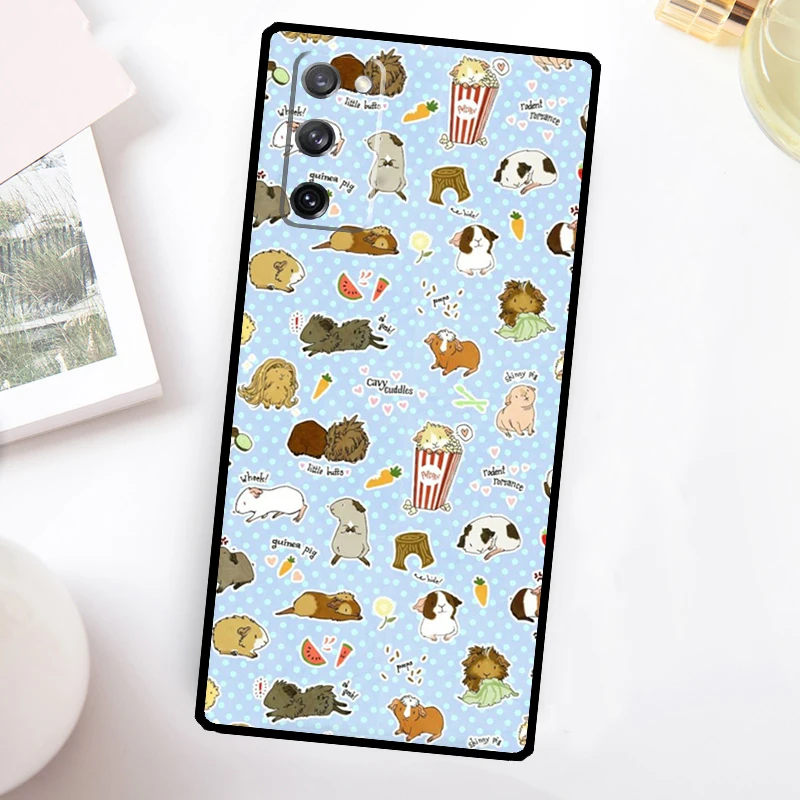 Funda de teléfono con dibujos de conejillo de indias para Samsung Galaxy S25 S24 S23 Ultra FE S20 S21 FE S22 Plus S9 S10 S25 FE - imagen 4