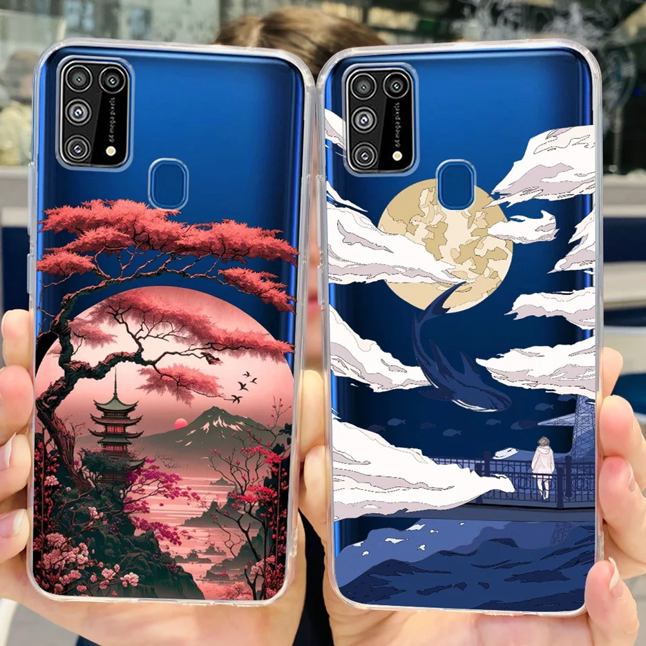 Funda de teléfono para Samsung Galaxy M31, cubierta pintada a color, suave y delgada, para Samsung M31 Prime M 31 s Galaxy M31s - imagen 2