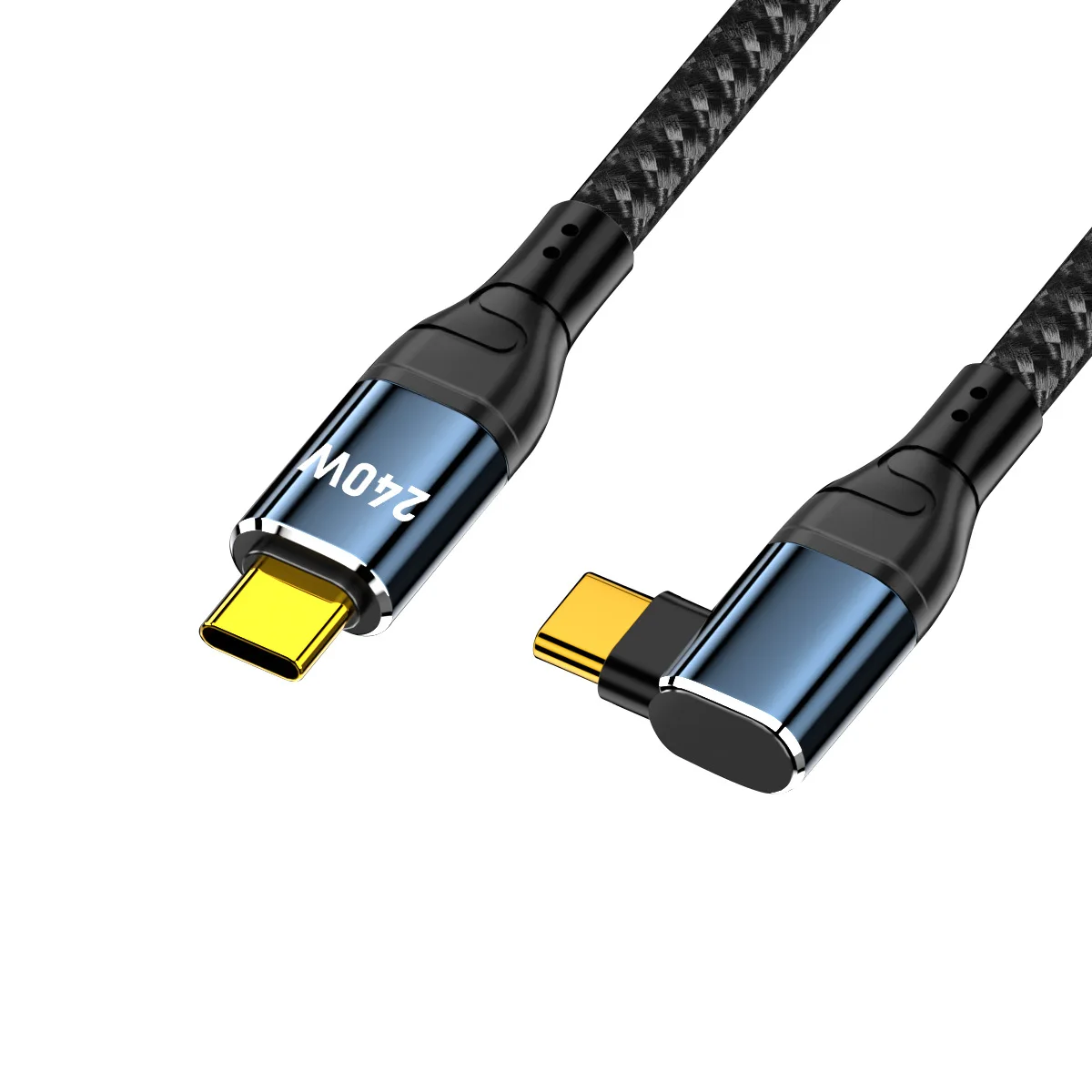 Cable USB tipo C para ordenador portátil, Cable de transferencia de datos PD de 240W a USB-C, carga rápida 2,0, 48V, 5A, QC4.0, 0,5 M, 1M, 1,5 M, 2M, 3M - imagen 5