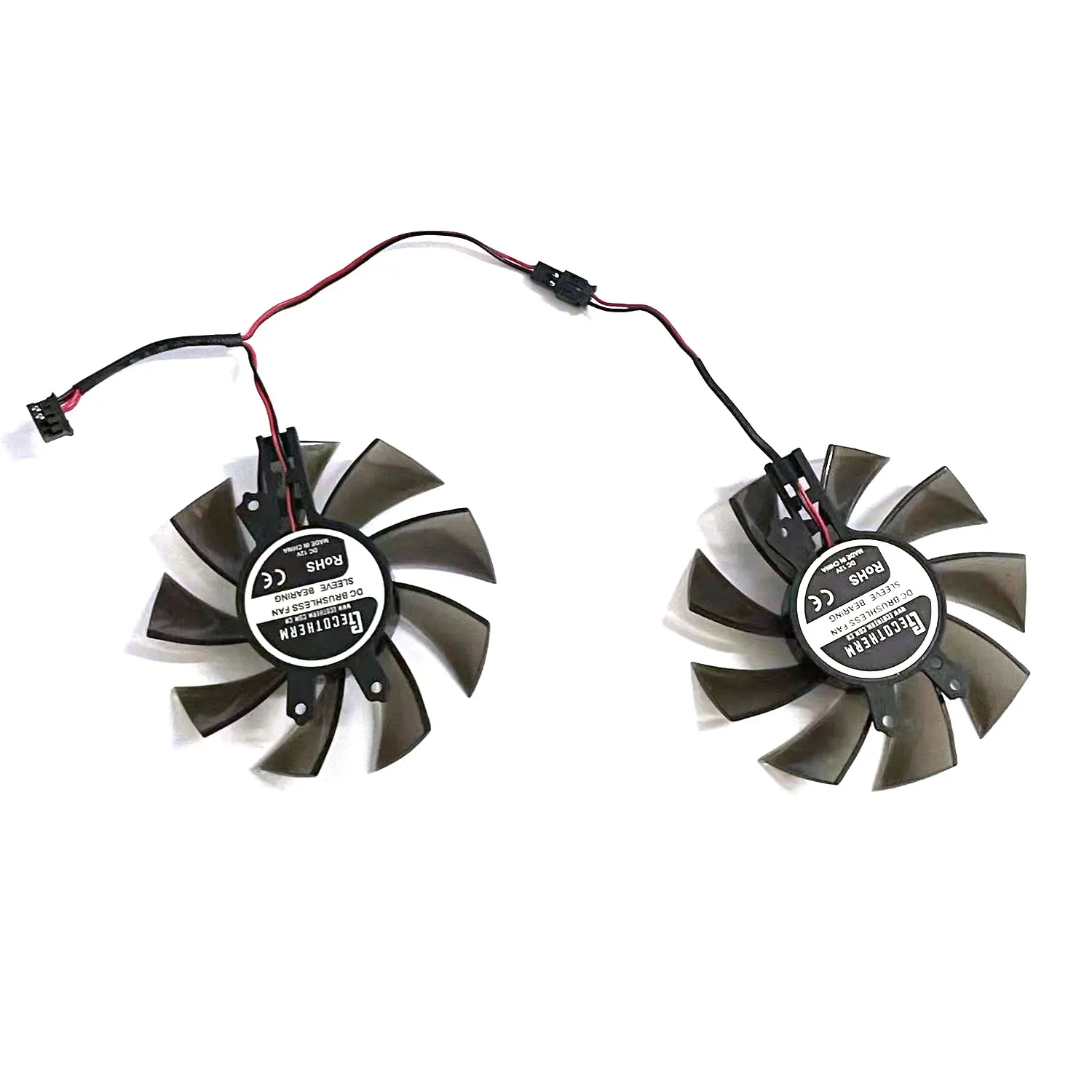UKGF nuevo 75MM GA82S2H adecuado para GALAX GeForce GTX1050 1050ti EXOC OC ventilador de repuesto para tarjeta gráfica - imagen 4