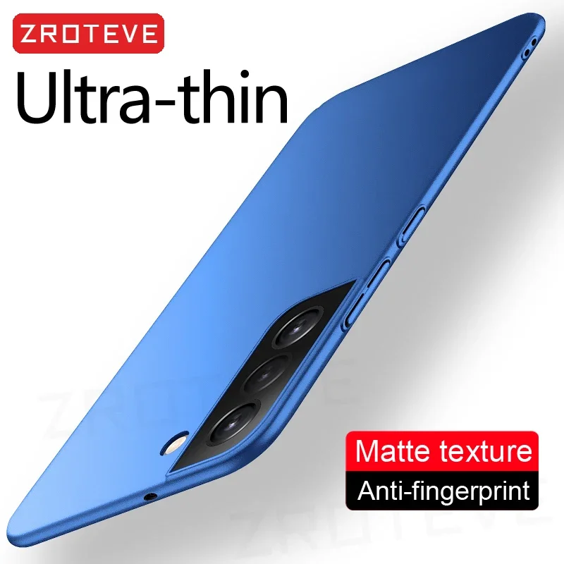 Funda S22 Zroteve delgada dura de PC esmerilada para Samsung Galaxy S25 Edge S24 S23 Ultra S21 S20 FE S10E S10 Note 20 10 Plus - imagen 2