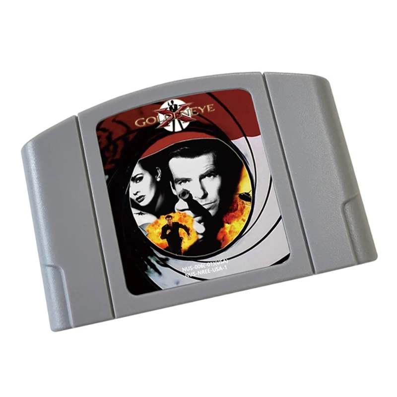 Cartucho de juego para Goldeneye_X_N64 Cartucho de juego Compatible Fond recuerdos de la infancia