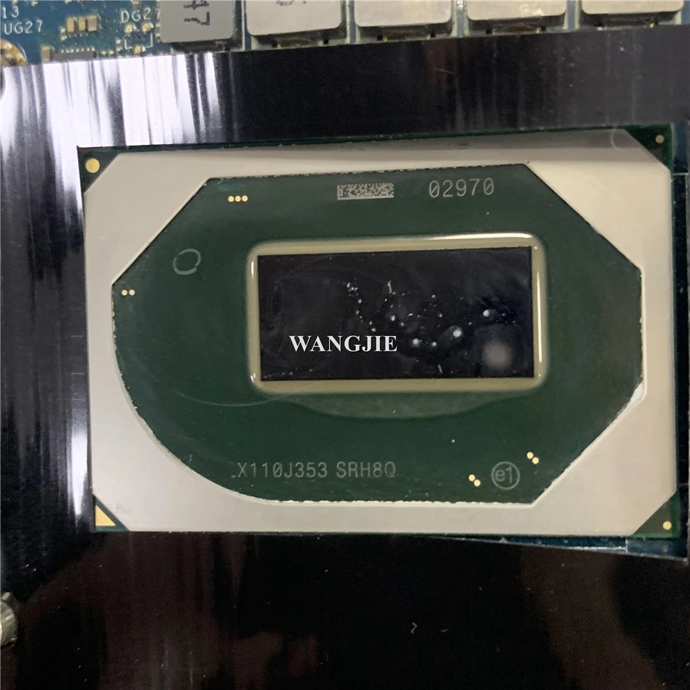 Para HP PAVILION GAMING 15-DK1020CA 15-DK placa base para ordenador portátil GPC52 LA-J642P M03041-601 M03034-601 SRH8Q I7-10750H 100% en funcionamiento - imagen 5