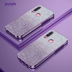 Funda Trasera Silicona Glitter Gradiente para Vivo Serie Y – Protección Luxo
