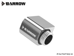 Barrow MINI Racor Codo G1/4 Rotativo 90° Offset Corto Refrigeración Líquida