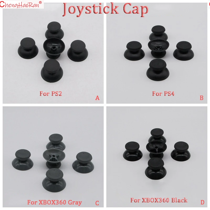 ChengHaoRan-Tapa de Joystick para PS2, PS4, Xbox360, cabeza de seta, piezas de repuesto para controlador de juego Universal, 1 unidad