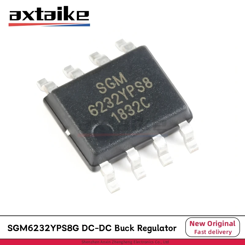 5/10/20 piezas SGM6232YPS8G/TR SGM6232YPS8G SGM6232 6232YPS8 SOP-8 2A 38V 1,4 MHz DC-DC regulador reductor convertidor SMD IC