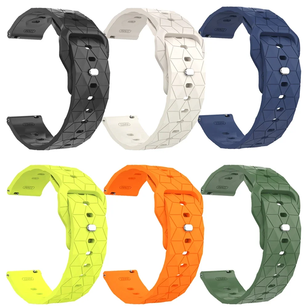 Correa deportiva de silicona suave de 22mm para Garmin Venu 3 2 Vivoactive 4, pulsera de repuesto Forerunner 265 255 Music 570 47mm - imagen 4