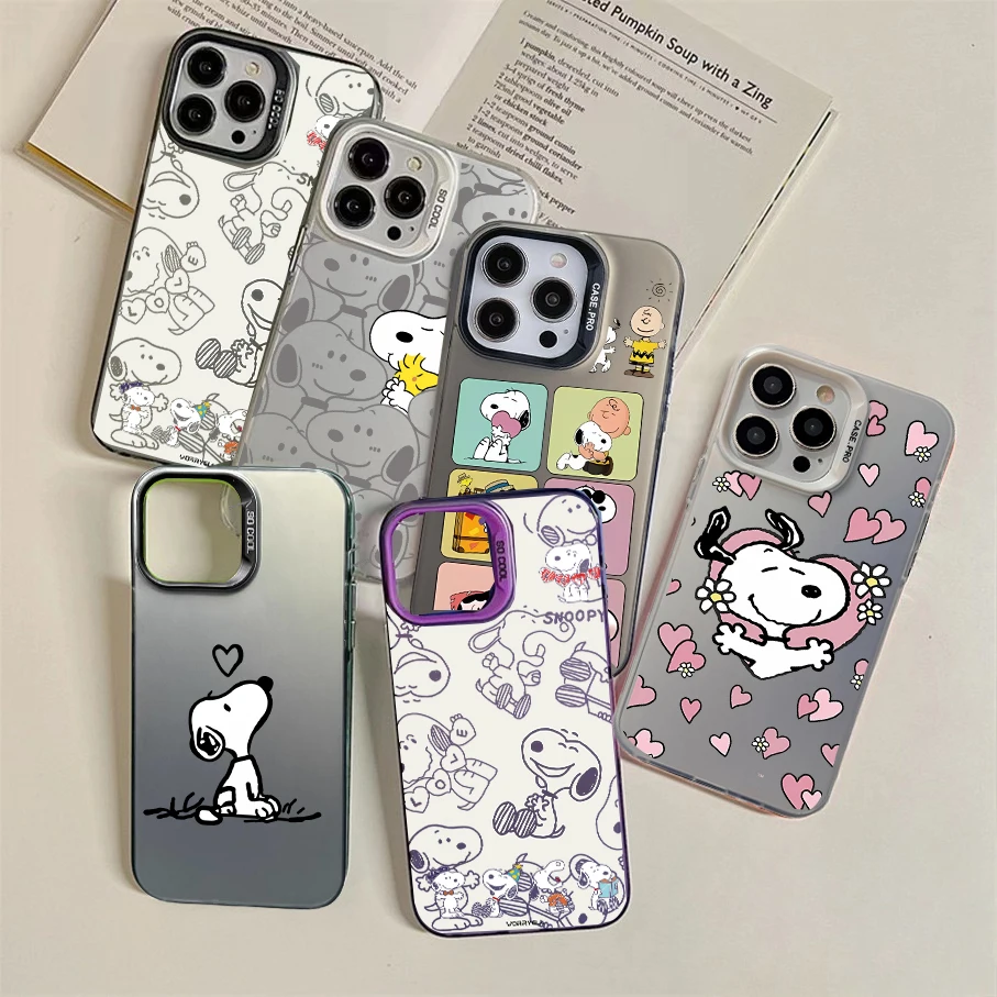Funda de teléfono con dibujos de Snoopy para Hauwei Honor 400 Lite 200 400 Pro Magic 7 Lite X6B X7B X9B X8A X9A 5G, funda trasera a prueba de golpes