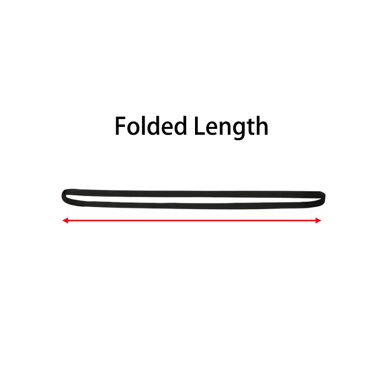 1 Uds. Correa de goma cuadrada de 1,5mm de ancho, grabadora de cinta de Cassette, repetidor de correa de transmisión de cubierta, CD, DVD, VCD, accesorios universales - imagen 2