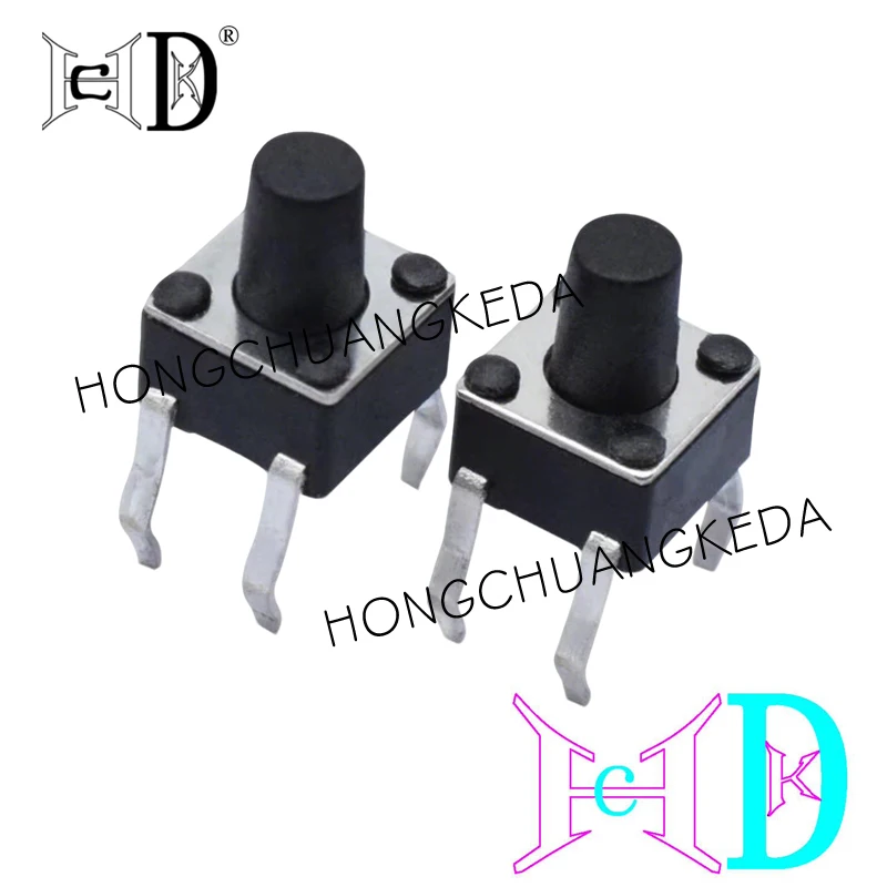 10 Uds DIP TACT SWITCH 4,5x4,5x4,3 4,5x4,5x5 4,5x4,5x7 4,5x4,5x8 4,5x4,5x6 4,5x4,5x3,8 táctil DIP Vertical