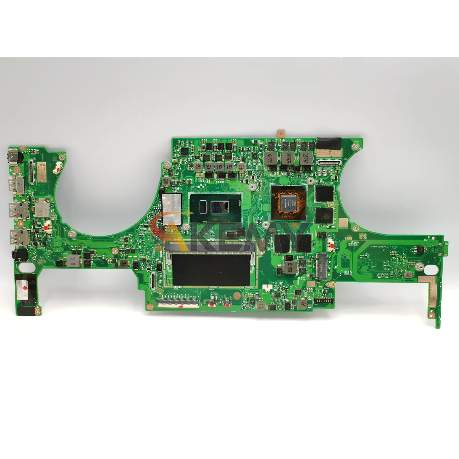 Placa base para ordenador portátil UX561UD para ASUS ZenBook Q535UD UX561UA UX561U Q535U UX561UD con CPU I3 I5 I7 100% pruebas OK stk - imagen 3