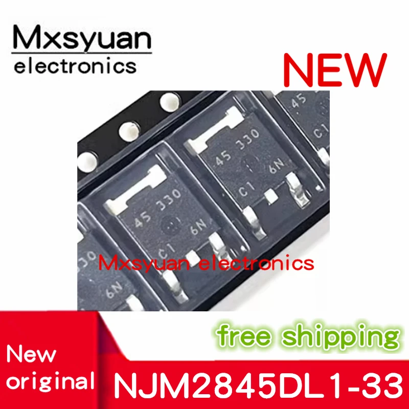 10 Uds NJM2845DL1-33 serigrafía 45-330 45330 parche TO-252 100% nuevo stock original
