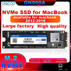 512G 1TB M.2 NVME PCIe SSD para 2013 2014 2015 Macbook Pro Retina A1502 A1398 Macbook Air A1465 A1466 disco de estado sólido