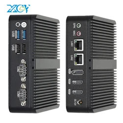 Mini PC Industrial Intel Celeron J6412 Doble LAN Triple Pantalla COM