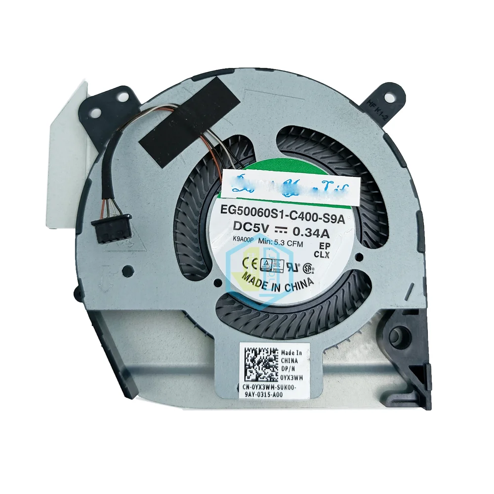 Ventilador de refrigeración para ordenador portátil, radiadores para Dell Latitude 5401, 5402, P98G, CPU, EG50060S1-C400-S9A, NS85C23, 18M23, 0YX3WM, 0WG3PW