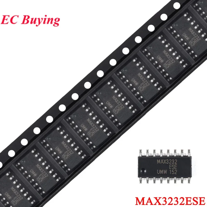 20 piezas/5 uds MAX3232CSE MAX3232 MAX3232ESE SOP-16 interfaz de RS-232 IC 3-5.5V controlador de línea MultiCh/Chip receptor IC nuevo Original