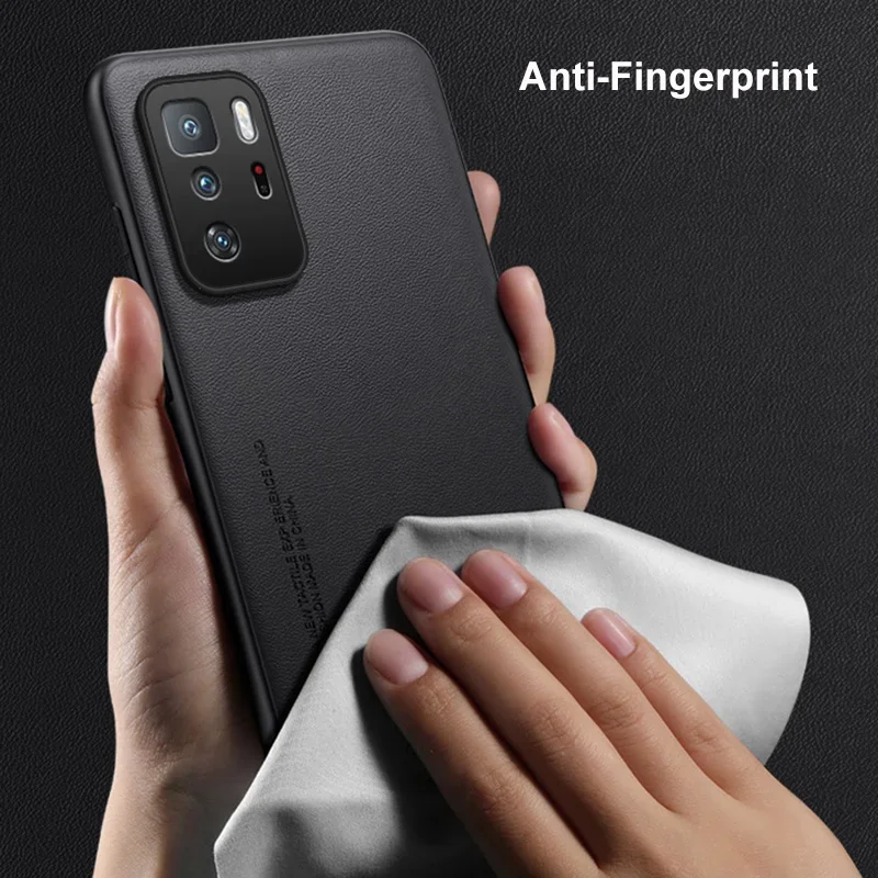 Funda de cuero PU de lujo para Xiaomi Poco X3 GT, cubierta mate de silicona, protección completa de cámara, funda de teléfono para PocoX3 GT X3GT 5G Coque - imagen 5