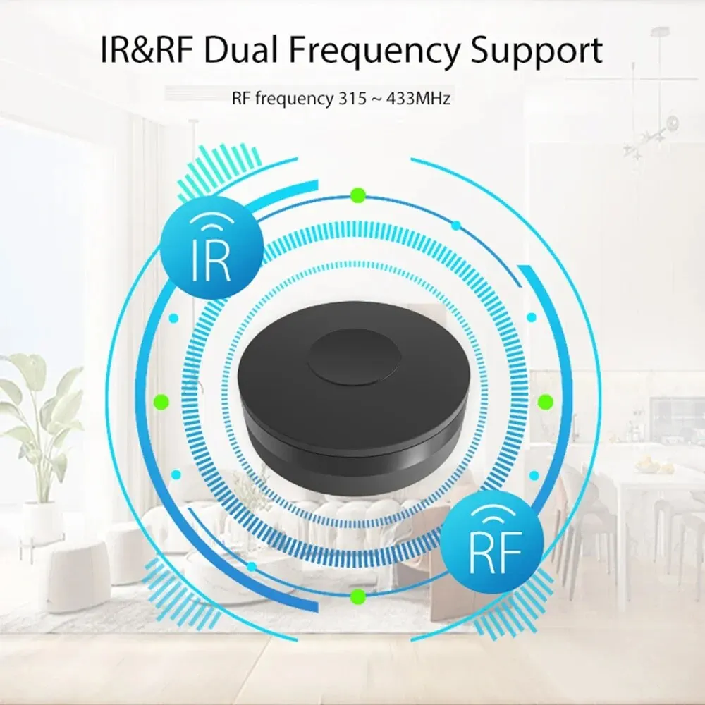 Tuya Wifi inteligente RF IR Control remoto hogar inteligente para aire acondicionado TODOS los televisores LG TV compatible con Alexa Google Home - imagen 4