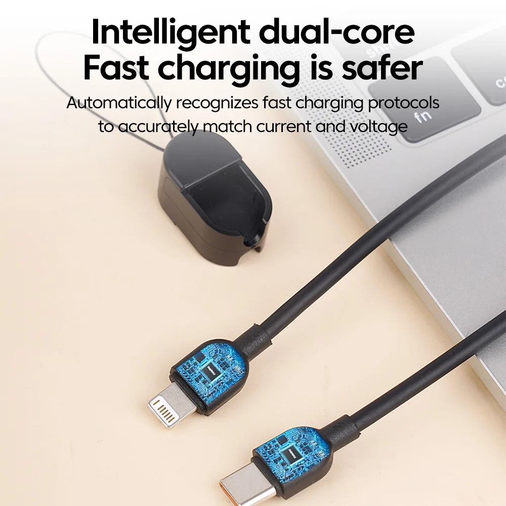 Cable de datos tipo c para banco de energía móvil con cordón adecuado para Huawei iPhone iPad cable de datos de carga rápida portátil - imagen 2