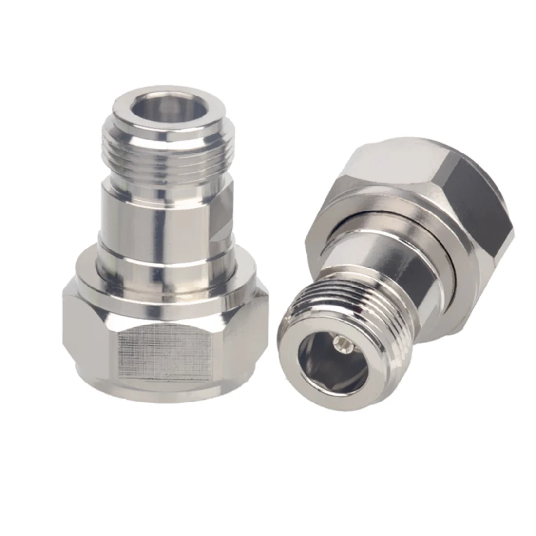 1 unidad 4,3-10 MINI-DIN macho a N tipo hembra adaptador de conector coaxial RF recto al por mayor nuevo - imagen 3