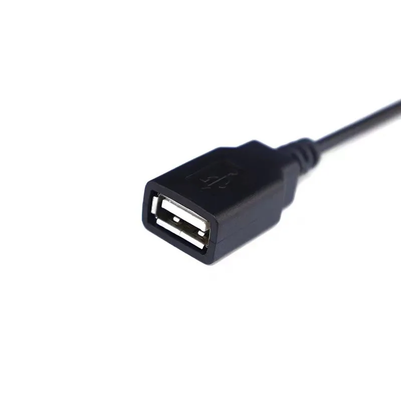 Cable de alimentación de 30cm, 2 pines USB 2,0 A hembra macho, conector de Cable de 4 pines, Cable de carga, conector de extensión DIY, línea de 5V - imagen 2
