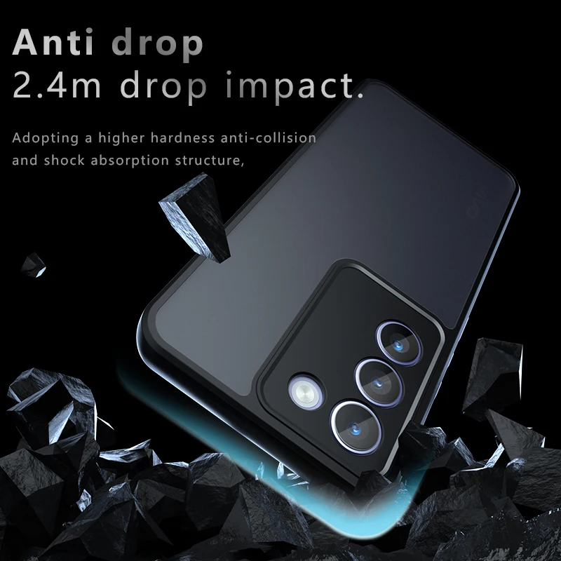 Funda de tacto esmerilado para vivo V30 Lite, funda de silicona mate, Protector de piel de TPU, funda de teléfono vivo V30 Lite - imagen 2