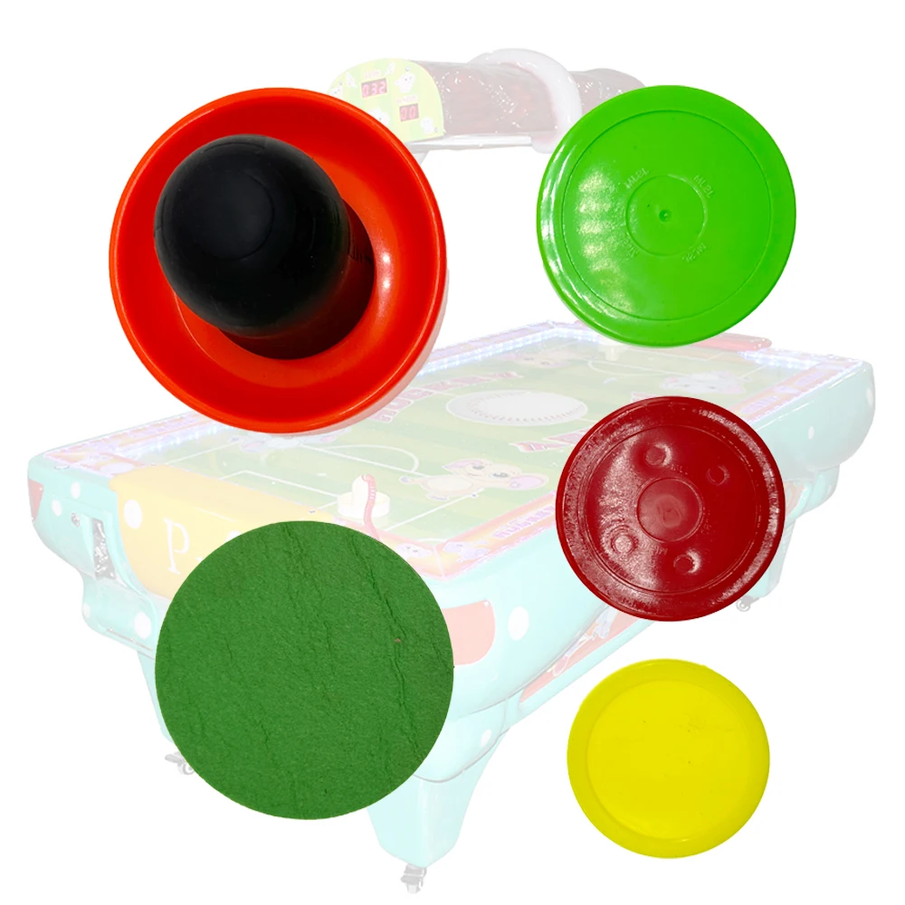 Empujadores de Hockey de aire para mesas de juegos, máquina de juegos, máquina de videojuegos grande, mesa de pelota giratoria de gas, pelota para golpear Hockey sobre hielo - imagen 4
