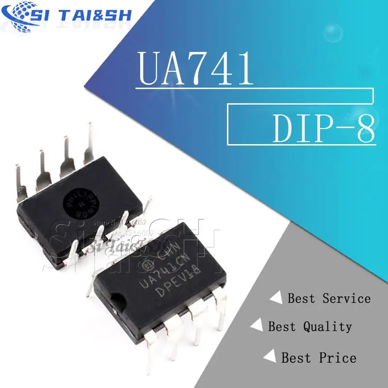 20 piezas UA741 LM324 LM393 LM339 NE555 LM358 DIP LM358N LM324N LM339N LM393N NE555P UA741CN UC3842 circuito amplificador nuevo