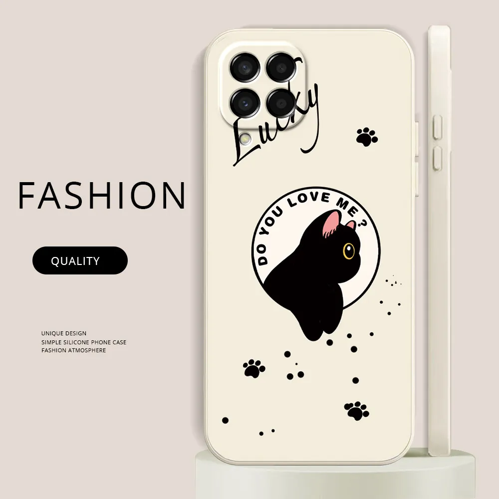 Funda trasera de silicona blanda a prueba de golpes con dibujos animados para Samsung Galaxy M54, M52, M53, M33, M32, M14, M13, F54, 5G, M22, M12, Jump2, 3 - imagen 5