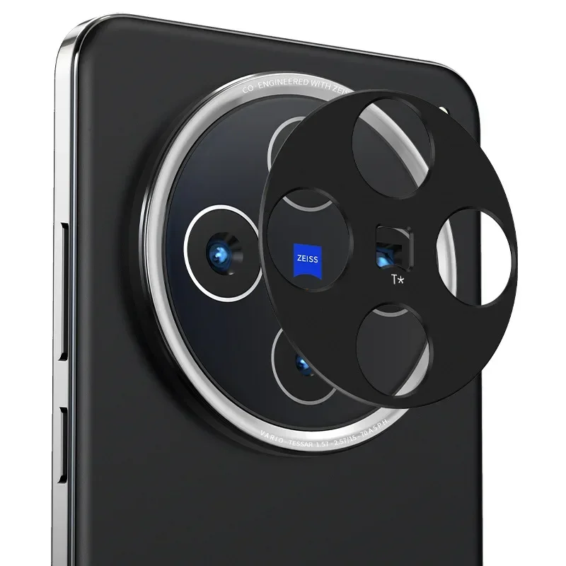 Para Vivo X200 Pro Mini funda de lente de cámara trasera para Vivo X200 X200 Pro película de anillo Protector de cámara de Metal de aleación de aluminio trasera - imagen 2