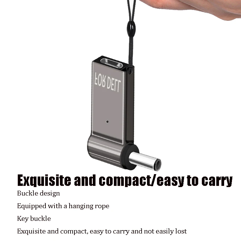 Adaptador de carga rápida USB tipo C de 100W, conector Universal, convertidor de cargador de ordenador portátil USB C para Dell, Asus, Hp, Acer, Lenovo - imagen 5
